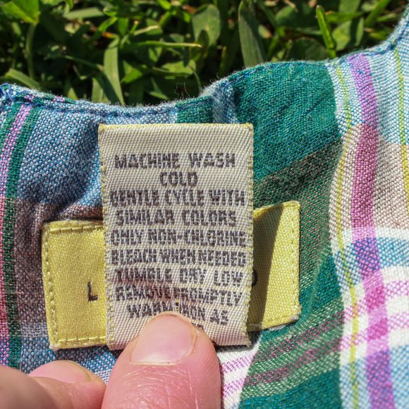 Vintage Plaid Mini Shift Dress - Picture 9 of 10